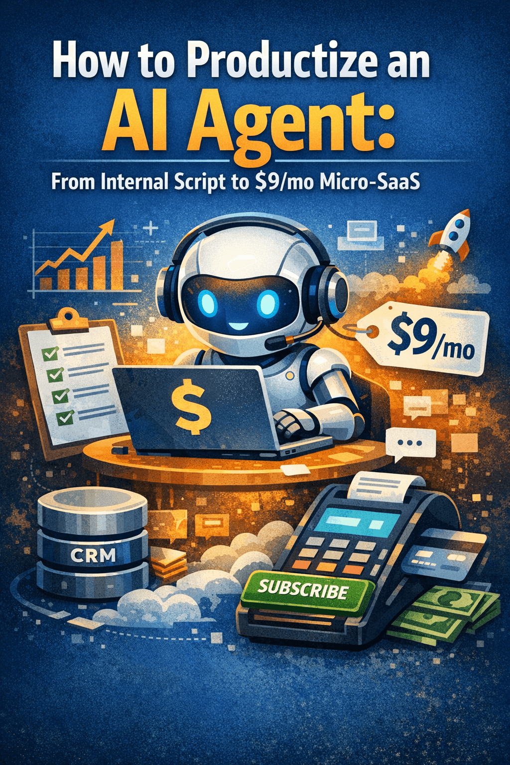 How to Productize an AI Agent: From Internal Script to $9/mo Micro-SaaS
