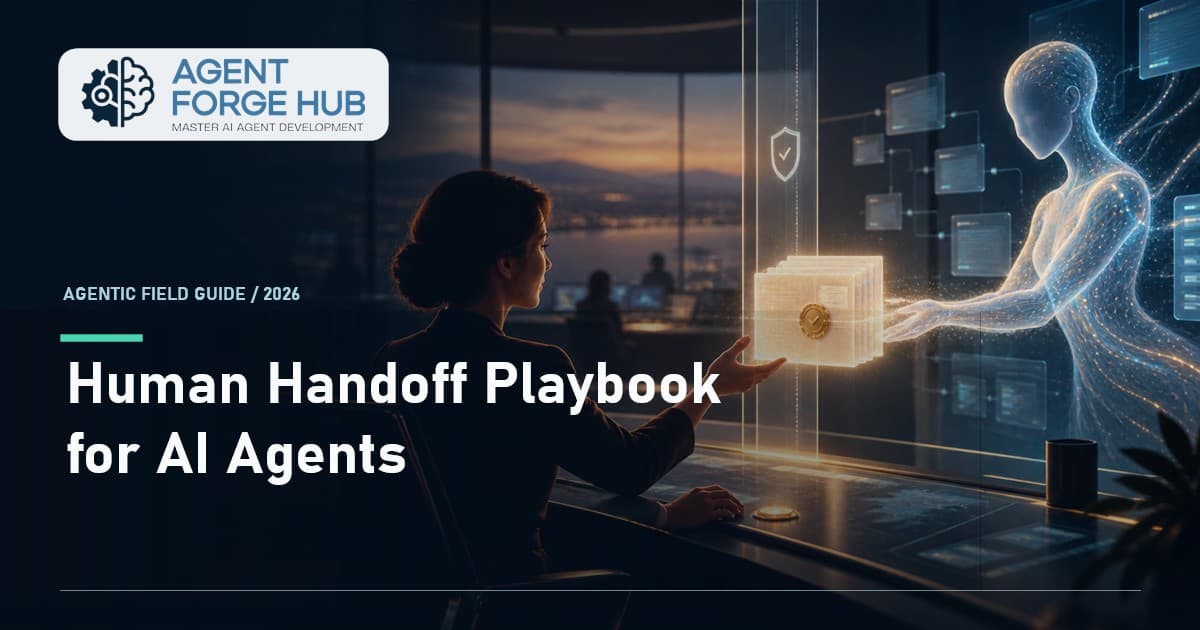 Human Handoff Playbook for AI Agents