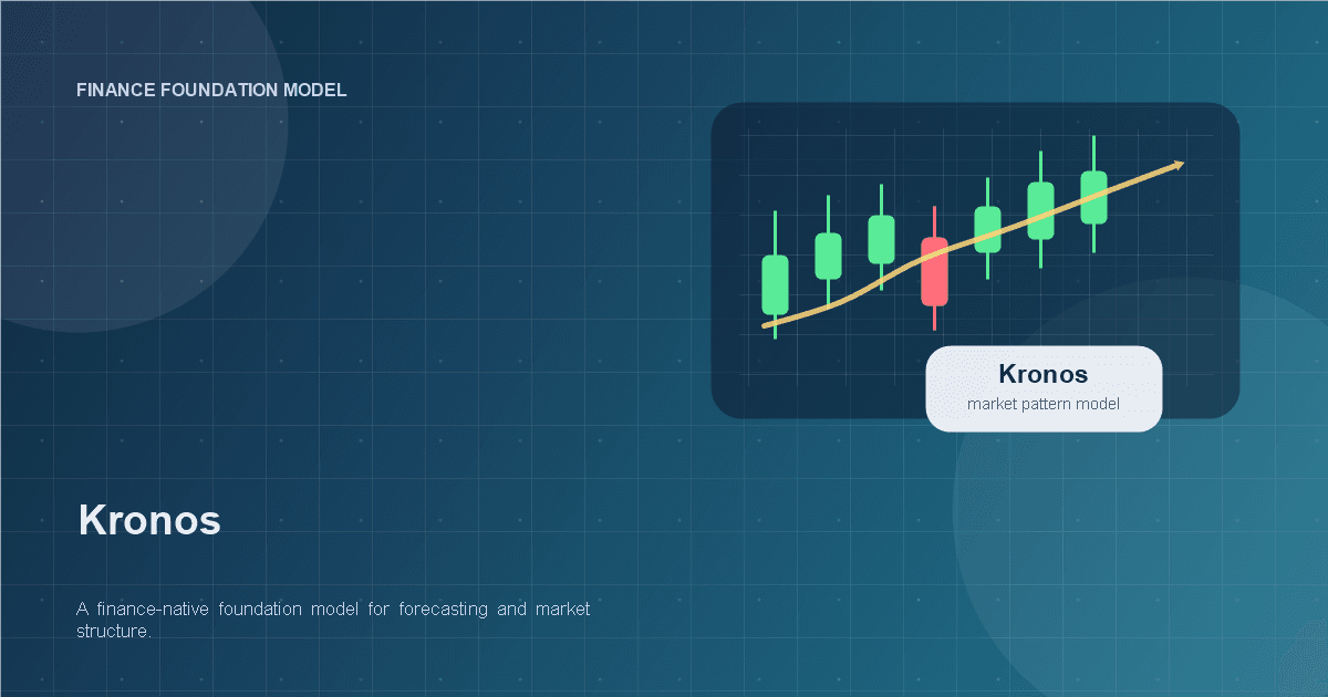 Kronos and the Dream of a Financial AI Predictor