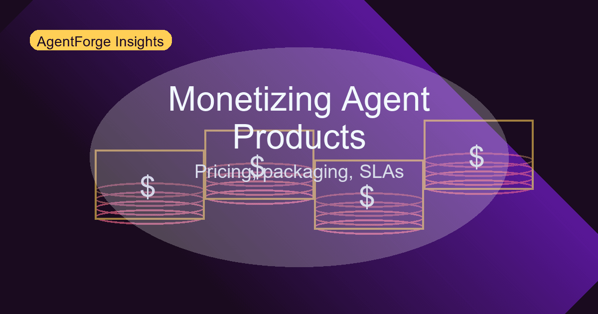 Monetizing Agent Products