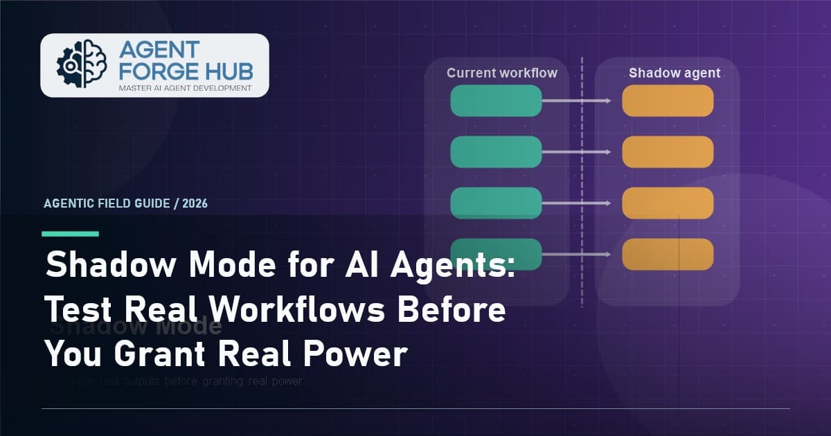 Shadow Mode for AI Agents: Test Real Workflows Before You Grant Real Power
