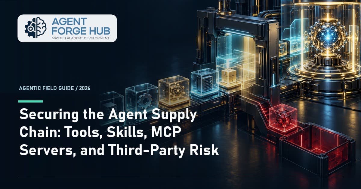 Securing the Agent Supply Chain: Tools, Skills, MCP Servers, and Third-Party Risk