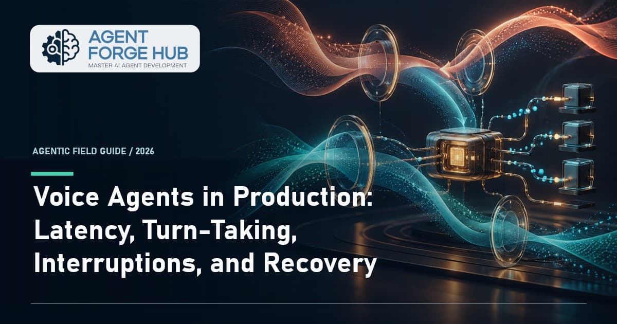 Voice Agents in Production: Latency, Turn-Taking, Interruptions, and Recovery