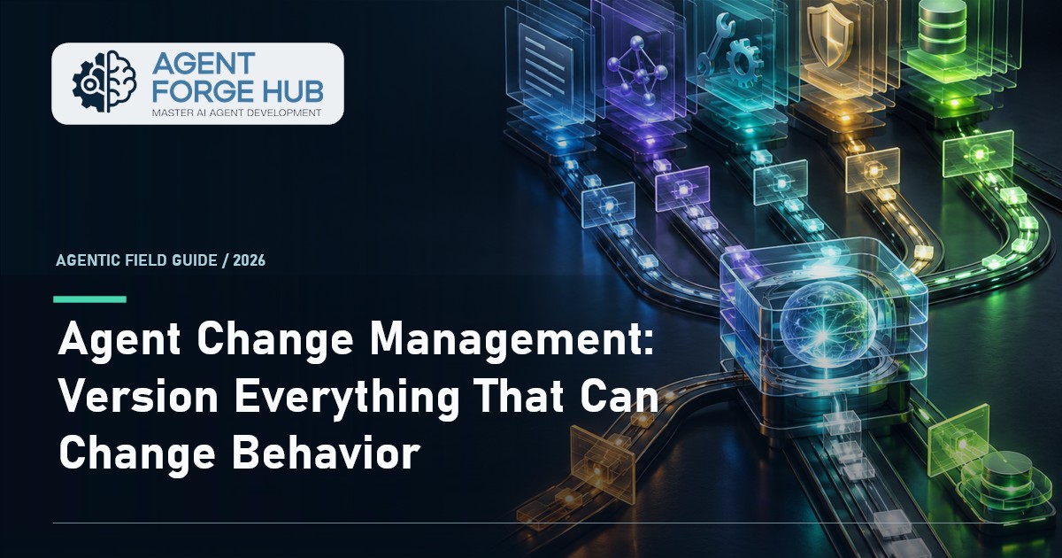 Agent Change Management: Version Everything That Can Change Behavior