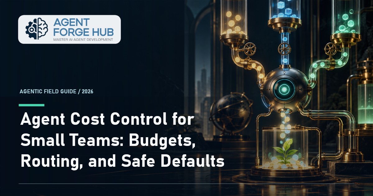 Agent Cost Control for Small Teams: Budgets, Routing, and Safe Defaults
