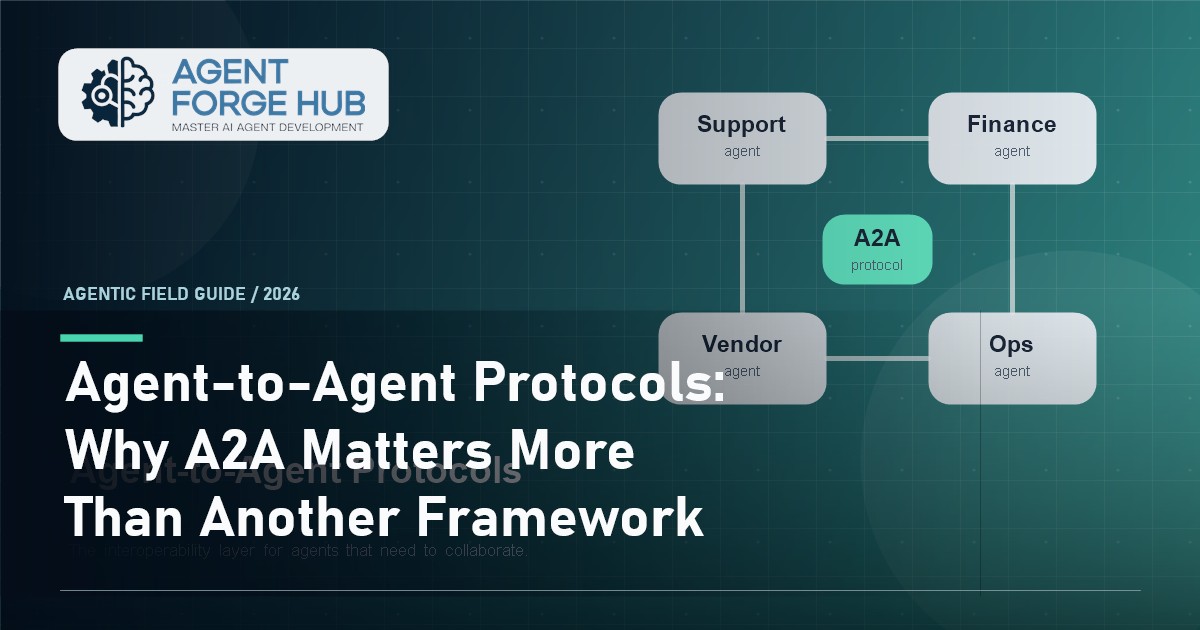 Agent-to-Agent Protocols: Why A2A Matters More Than Another Framework