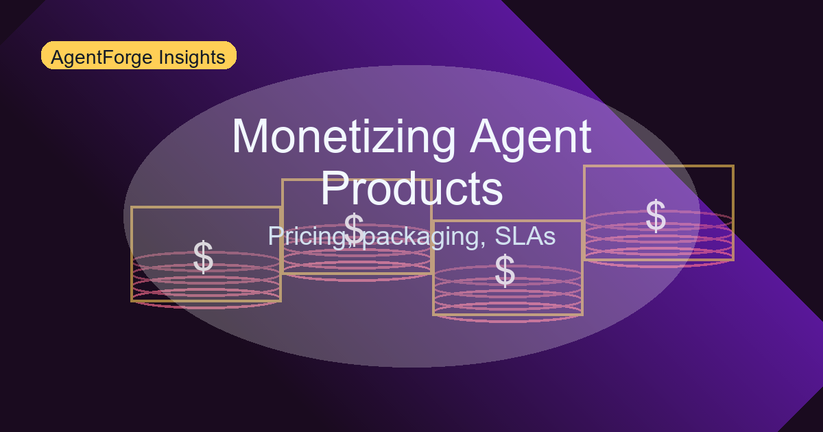 Monetizing Agent Products