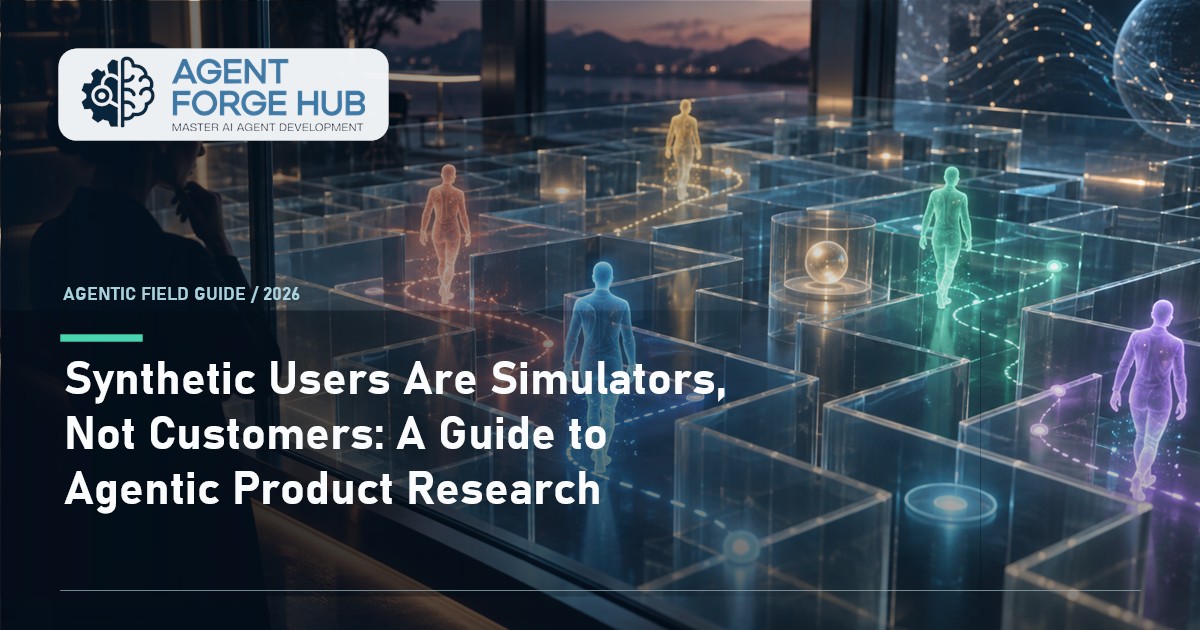 Synthetic Users Are Simulators, Not Customers: A Guide to Agentic Product Research